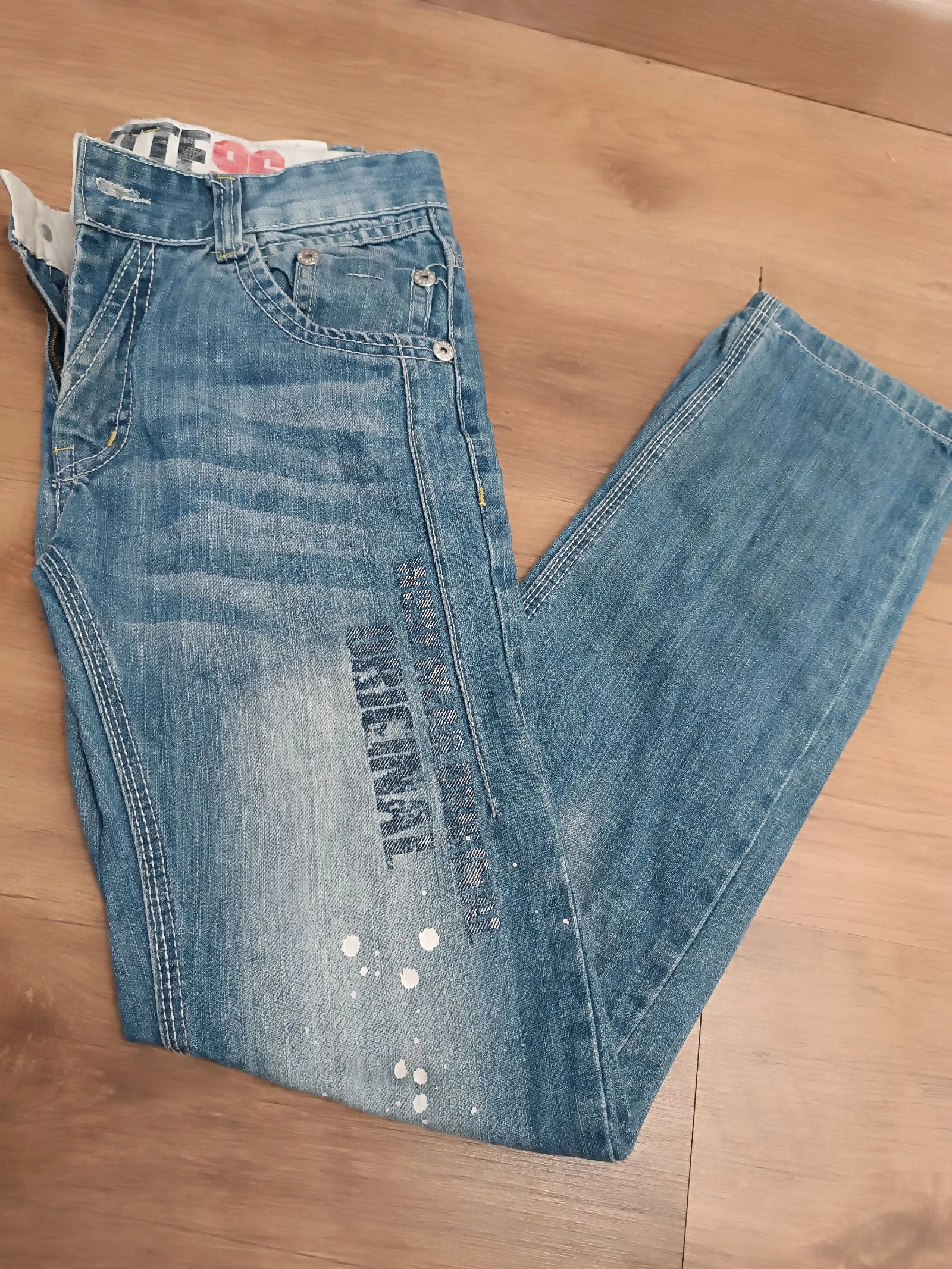 Jean slim azul desgastado Swtte96 talla 14 años – photo 9